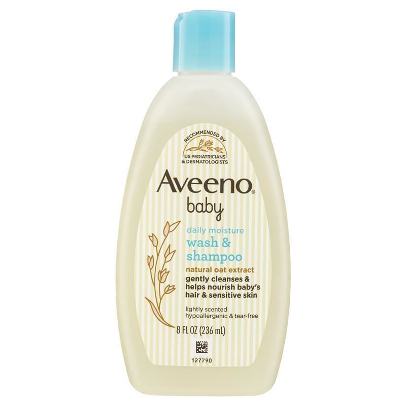 AVEENO BABY DAILY MOISTURE WASH 236ML (PCP)