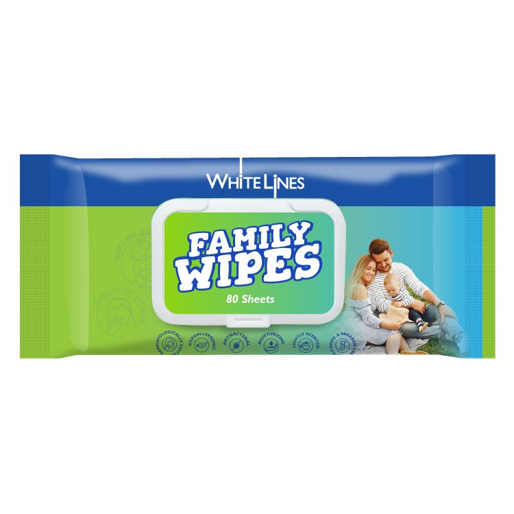 WHITELINES FAMILY WIPES 80'S (PCP)