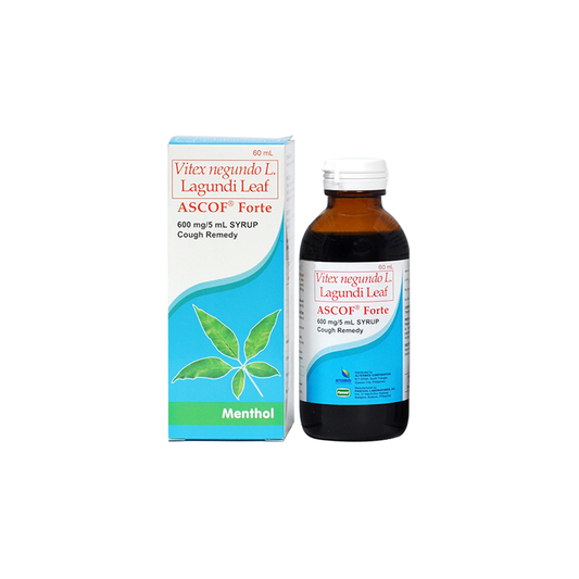 ASCOF FORTE SYR MNTL 600MG/5ML 60ML