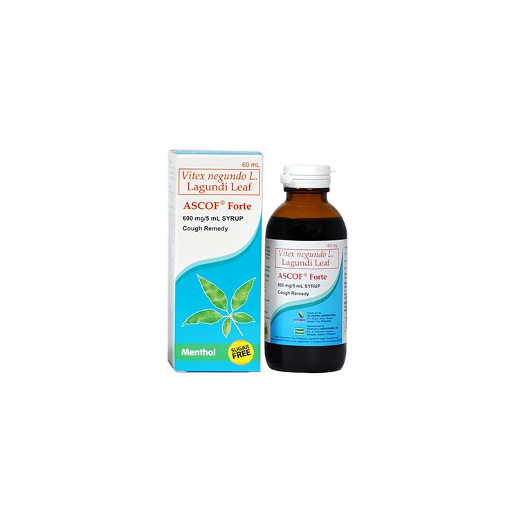 ASCOF FORTE SYR MNTL SF 600MG/5ML 60ML