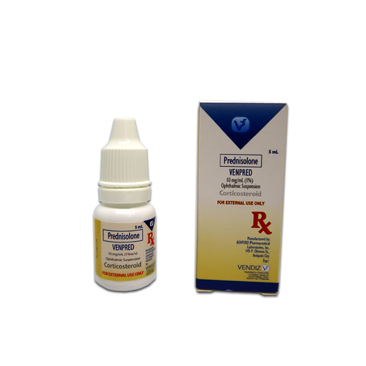 VENPRED 10MG/ML (1%W/V) OPHTH SUSP 5ML