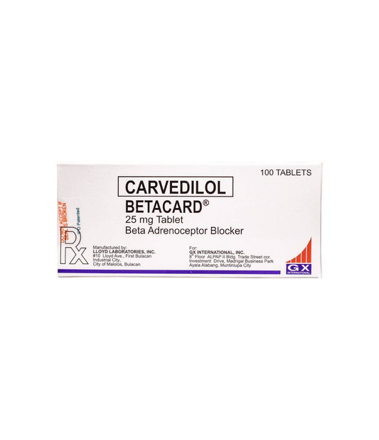 BETACARD TAB 25MG