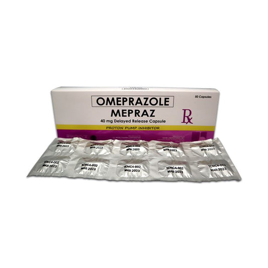 MEPRAZ 40MG DELAYED-RELEASE CAP