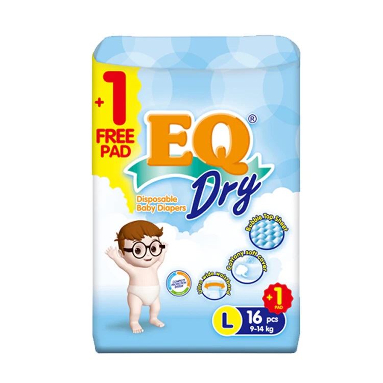 EQ DIAPERS DRY ( LARGE 16S ) – iMed Pharmacy