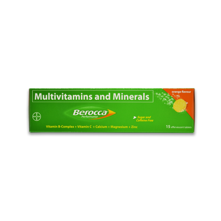 BEROCCA EFF ORANGE TAB 15'S