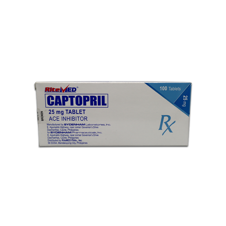 RM CAPTOPRIL 25MG TAB