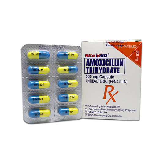 RM AMOXICILLIN CAP 500MG