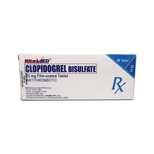 RM CLOPIDOGREL 75MG TAB