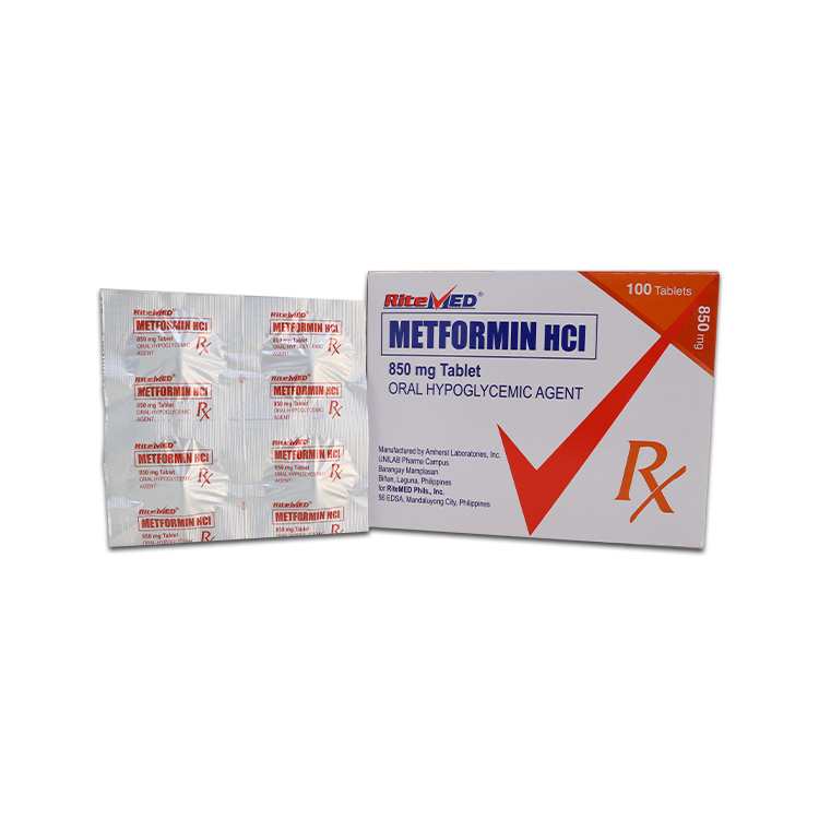 RM METFORMIN 850MG TAB