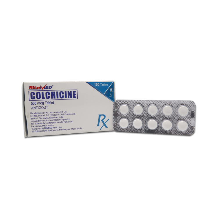 RM COLCHICINE 500MCG TAB