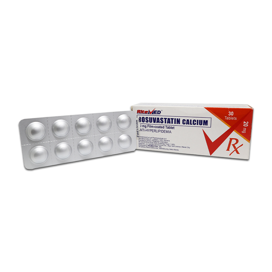 RM ROSUVASTATIN 20MG TAB