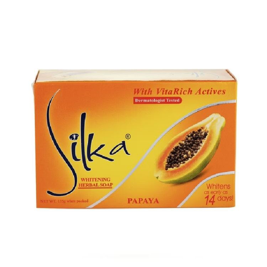 SILKA SOAP 135G-PAPAYA