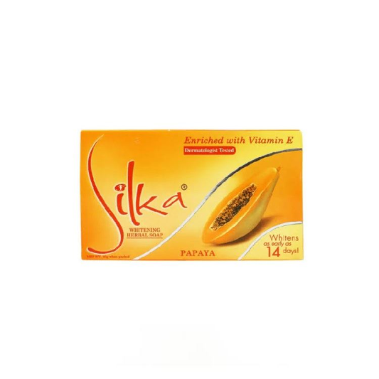 SILKA SOAP  90G-PAPAYA