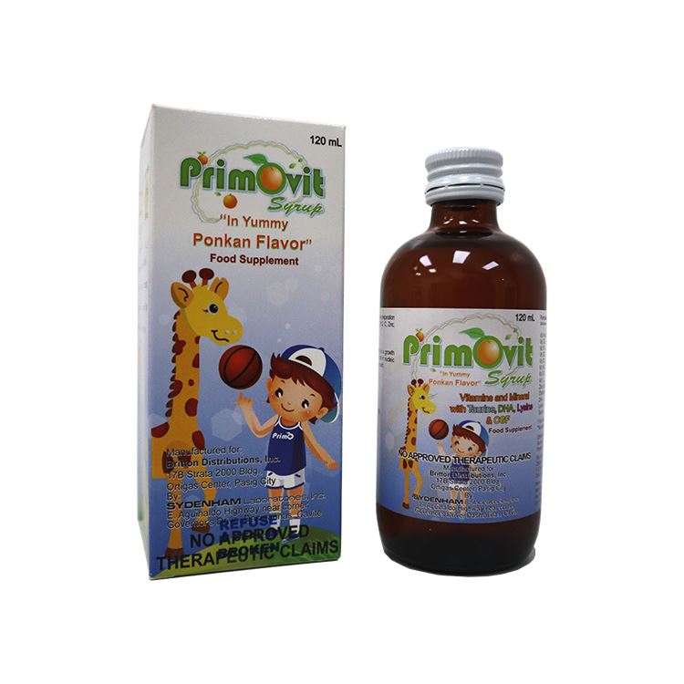 PRIMO C + ZINC SYRUP 120ML