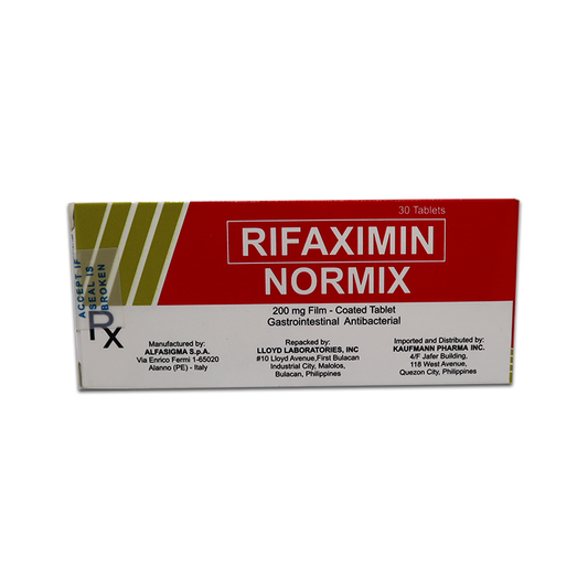 NORMIX 200MG FC TAB