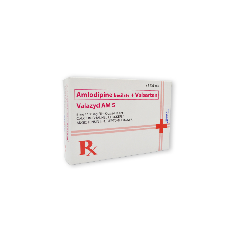 VALAZYD AM 5 FC TAB 5MG/160MG