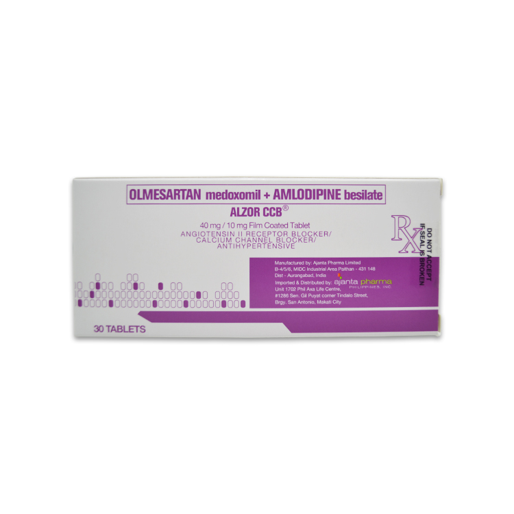 ALZOR CCB TAB 40/10MG