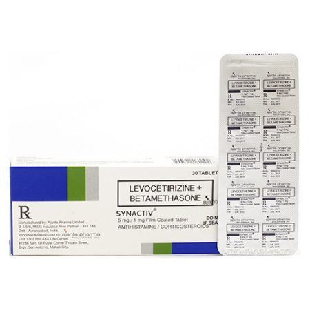 SYNACTIV FC TAB 5MG/1MG