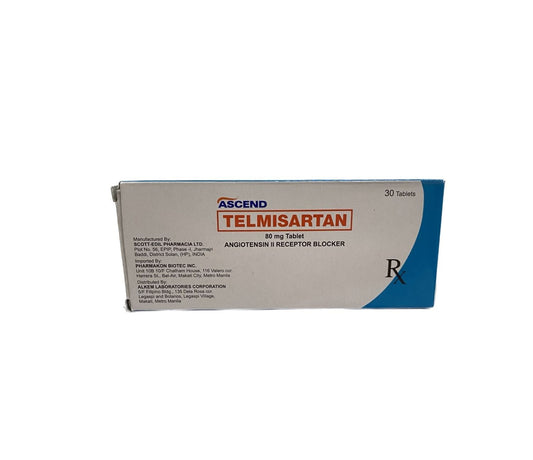 ASCEND TELMISARTAN 80MG  FC TAB