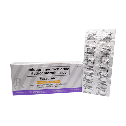 VASCORIDE 10MG/12.5MG TAB