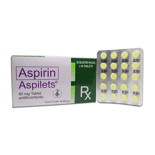 ASPILETS 80MG TAB