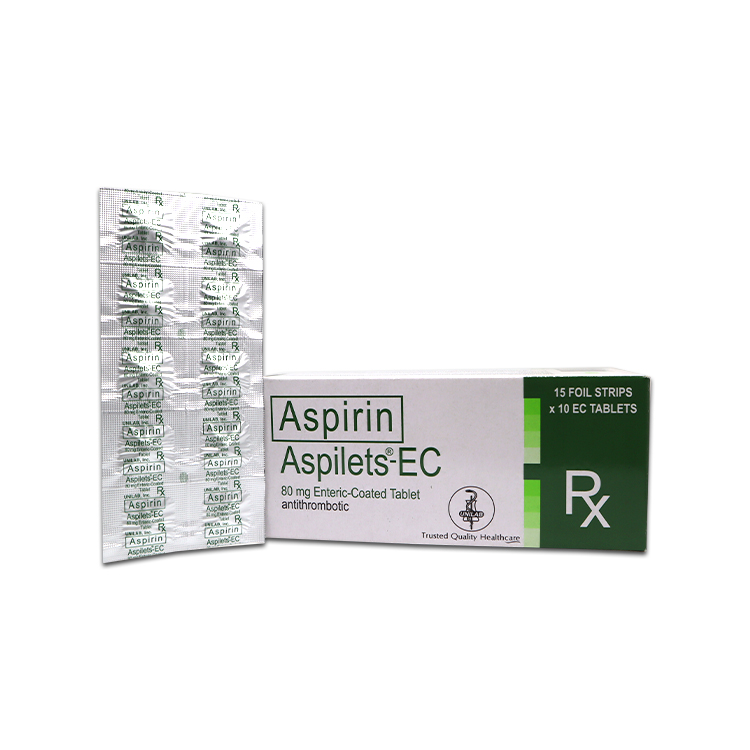 ASPILETS EC 80MG TAB