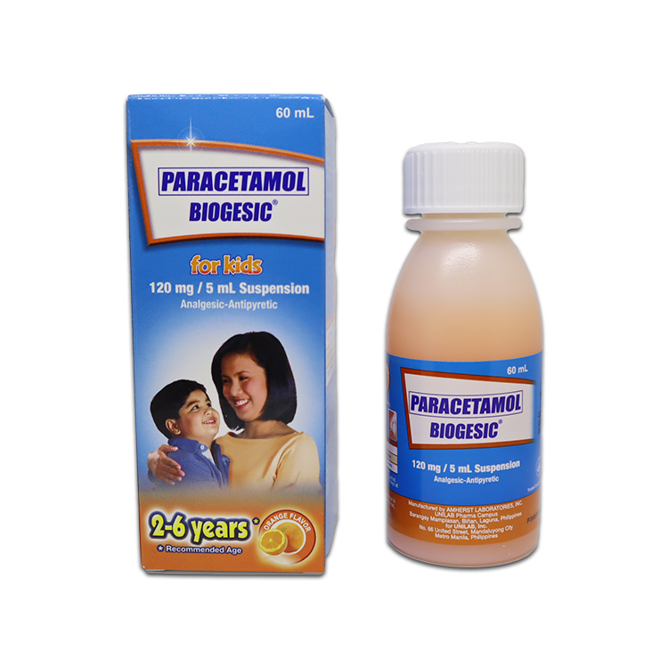 BIOGESIC 120MG/5ML SUSP ORANGE 60ML – iMed Pharmacy