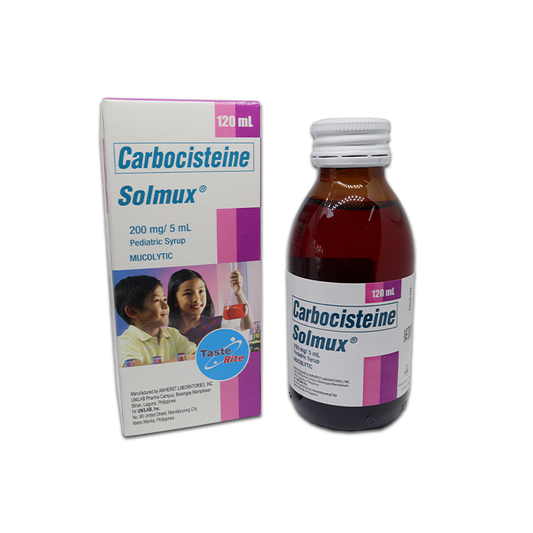 SOLMUX 200MG/5MLSYR 120ML