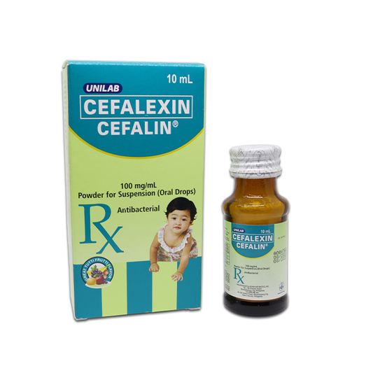 CEFALIN DRP 100MG 10ML