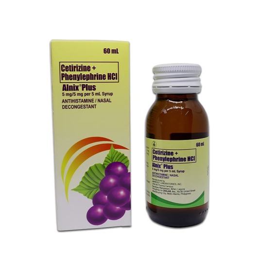 ALNIX PLUS SYRUP 60ML