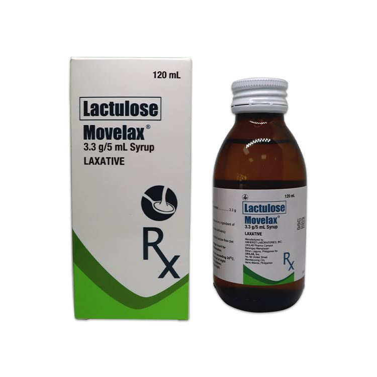 MOVELAX 3.3G/5ML 120 ML SYR