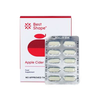 BESTSHAPE APPLE CIDER VINEGAR CAP 600MG