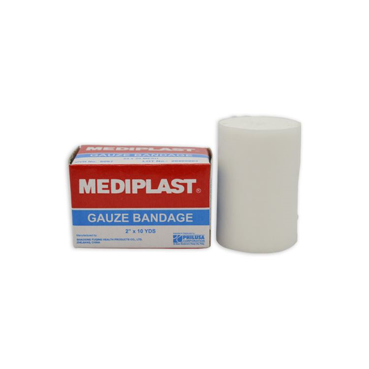 MEDIPLAST GAUZE BANDAGES 2" 10YDS