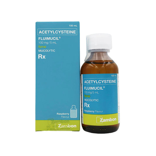 FLUIMUCIL SYR 100MG/5ML 100ML