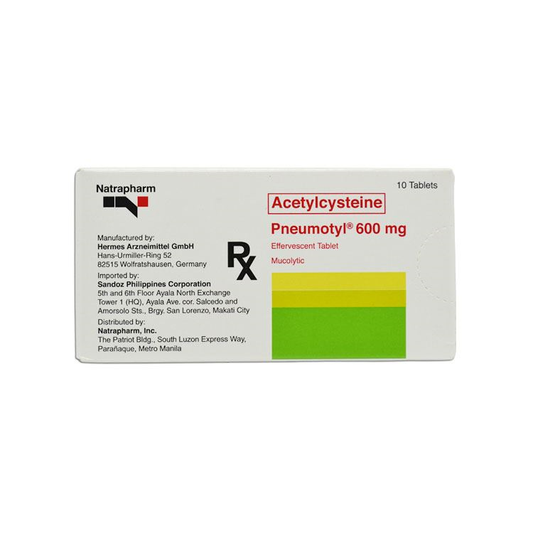 PNEUMOTYL TAB 600MG