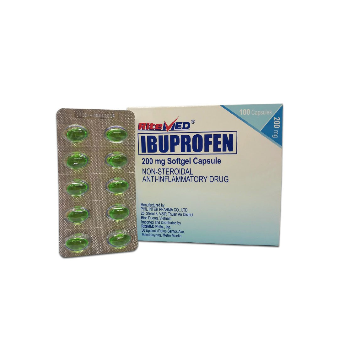 RM IBUPROFEN 200MG SOFTGEL CAP