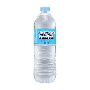 NATURE'S SPRING PURIFIED DRINKING WATER 1L