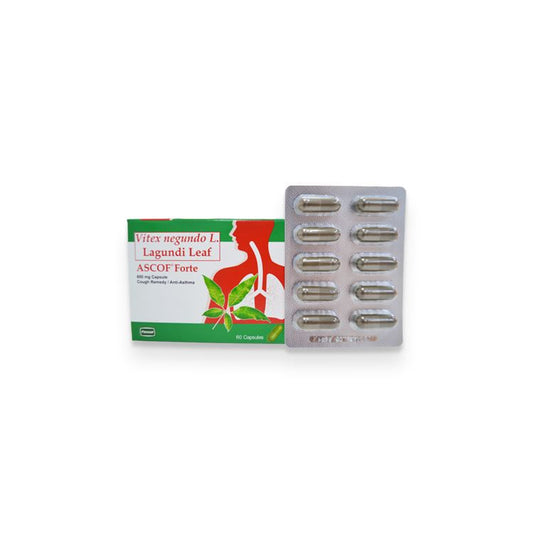 ASCOF FORTE CAP 600MG