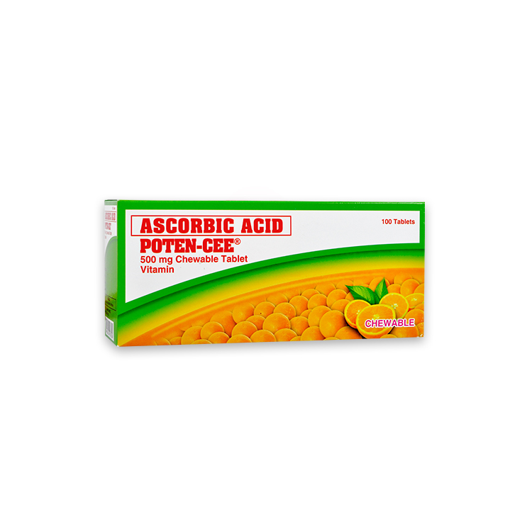 POTEN-CEE CHEW TAB 500MG