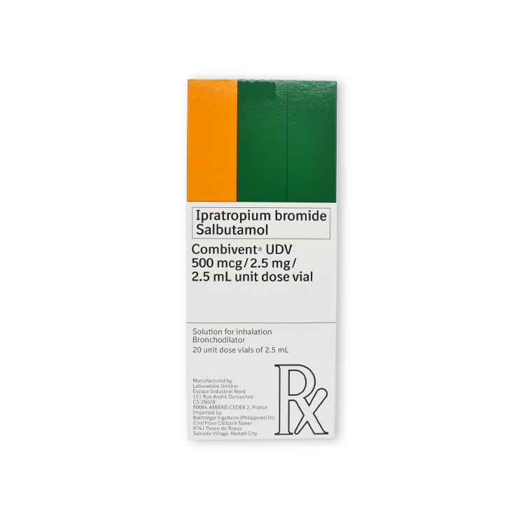 COMBIVENT UDV 500MCG/2.5MG/2.5ML