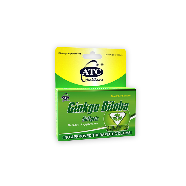 ATC GINKGO BILOBA 400MG SOFTGEL