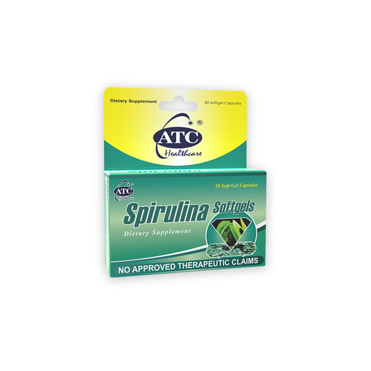 ATC SPIRULINA 500MG SOFTGEL