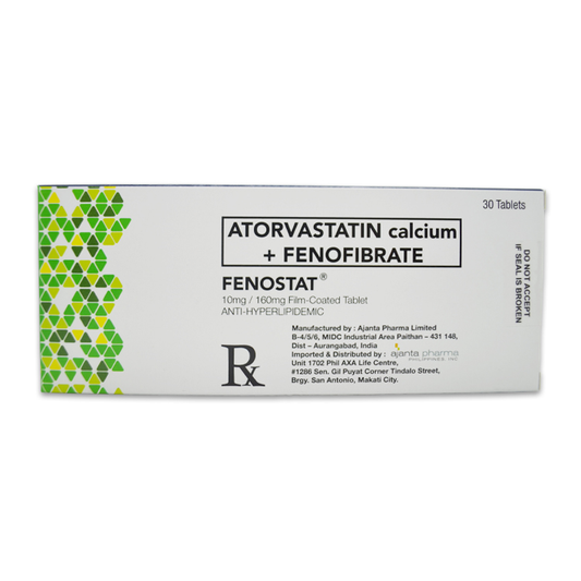 FENOSTAT TAB 10MG/160MG