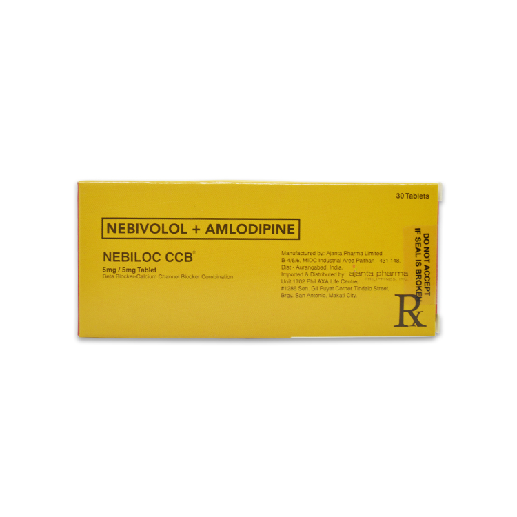 NEBILOC CCB TAB 5MG/5MG