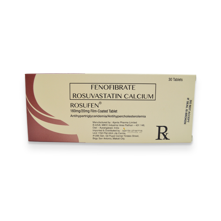 ROSUFEN TAB 160MG/20MG