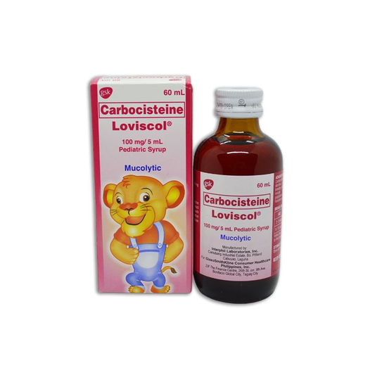 LOVISCOL PEDIA SYR 100MG 60ML