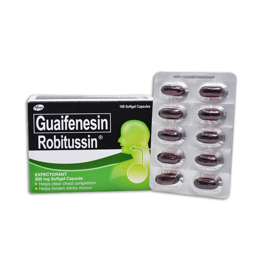 ROBITUSSIN EXP L-GEL CAP 200MG