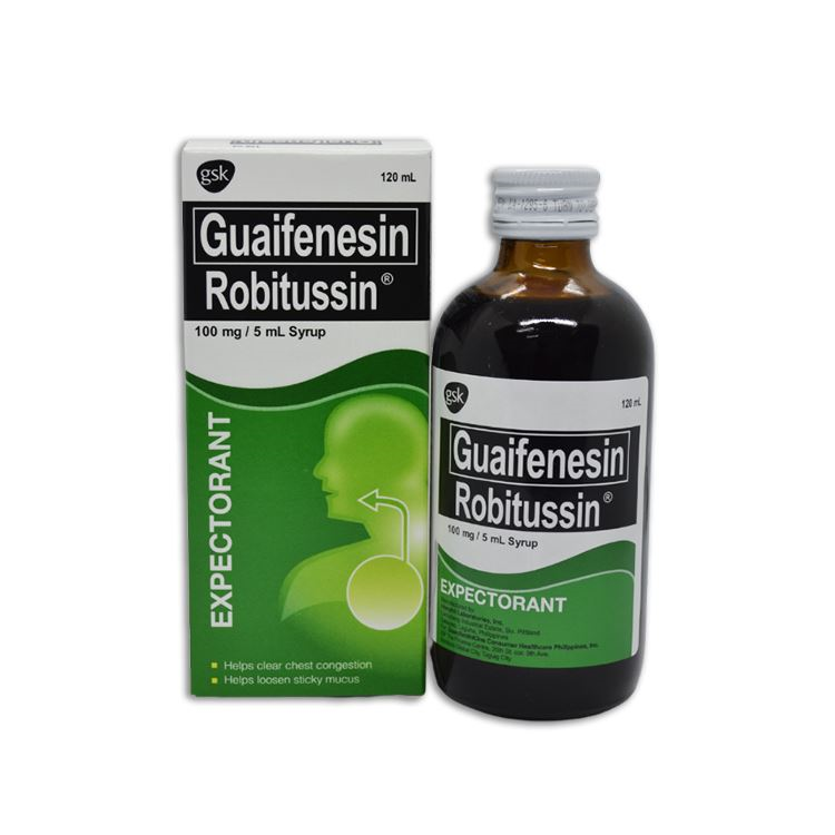 ROBITUSSIN EXP SYR 100MG 120ML