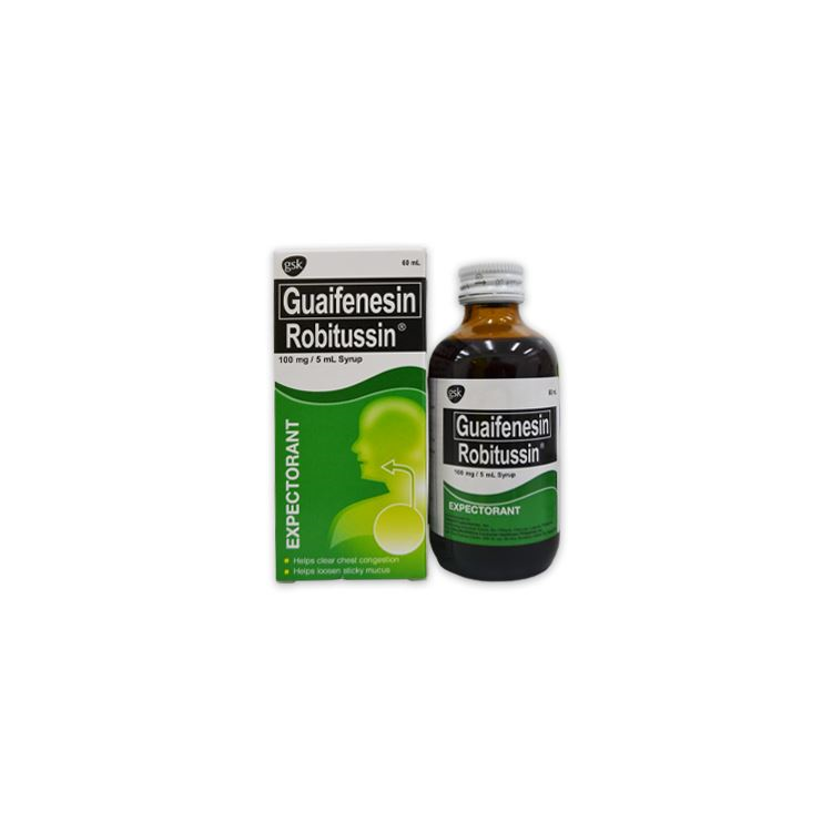 ROBITUSSIN EXP SYR 100MG 60ML