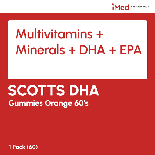 SCOTTS DHA GUMMIES ORG 60'S